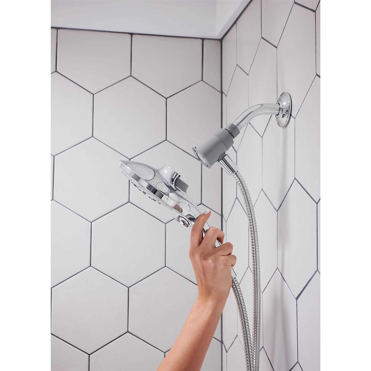 Moen Edwyn Pre-Rinse Spring Matte Black Single Handle Pull-down Kitchen Faucet with Deck Plate and Soap Dispenser Included | 87807BL - MT - Mrs Treak