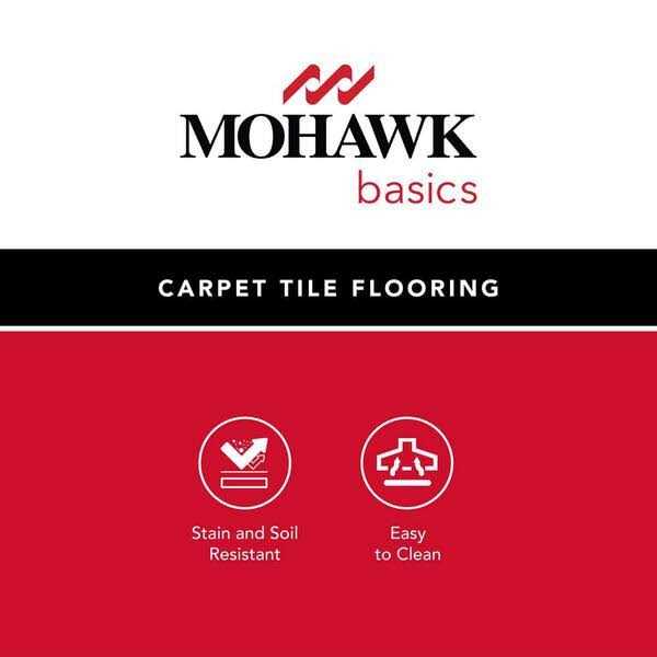 Mohawk Industries Mohawk Basics 24 x 24 Glue Down Carpet Tile - MT - Mrs Treak