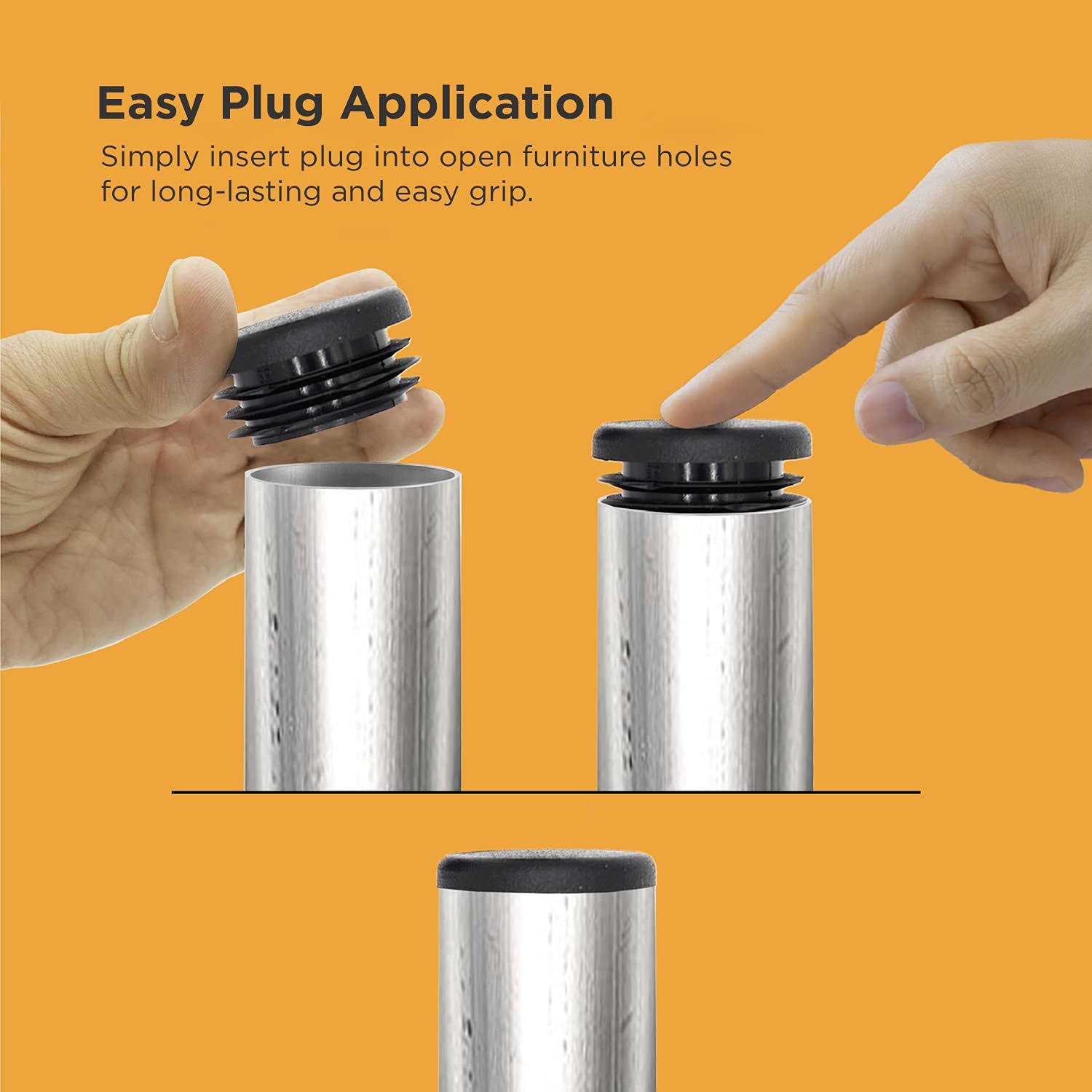 Prescott Plastics 1 Inch Inch Round Plastic Plug - MT - Mrs Treak