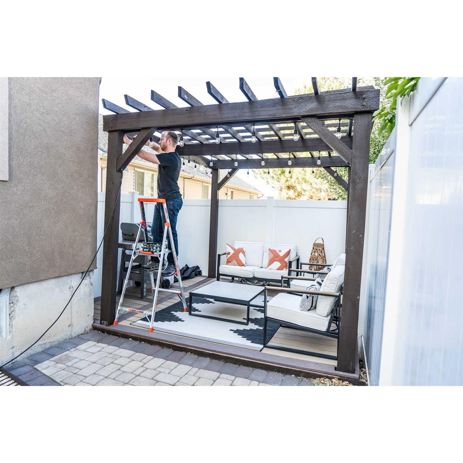 Little Giant Flip-N-Lite Aluminum Ladder - MT - Mrs Treak