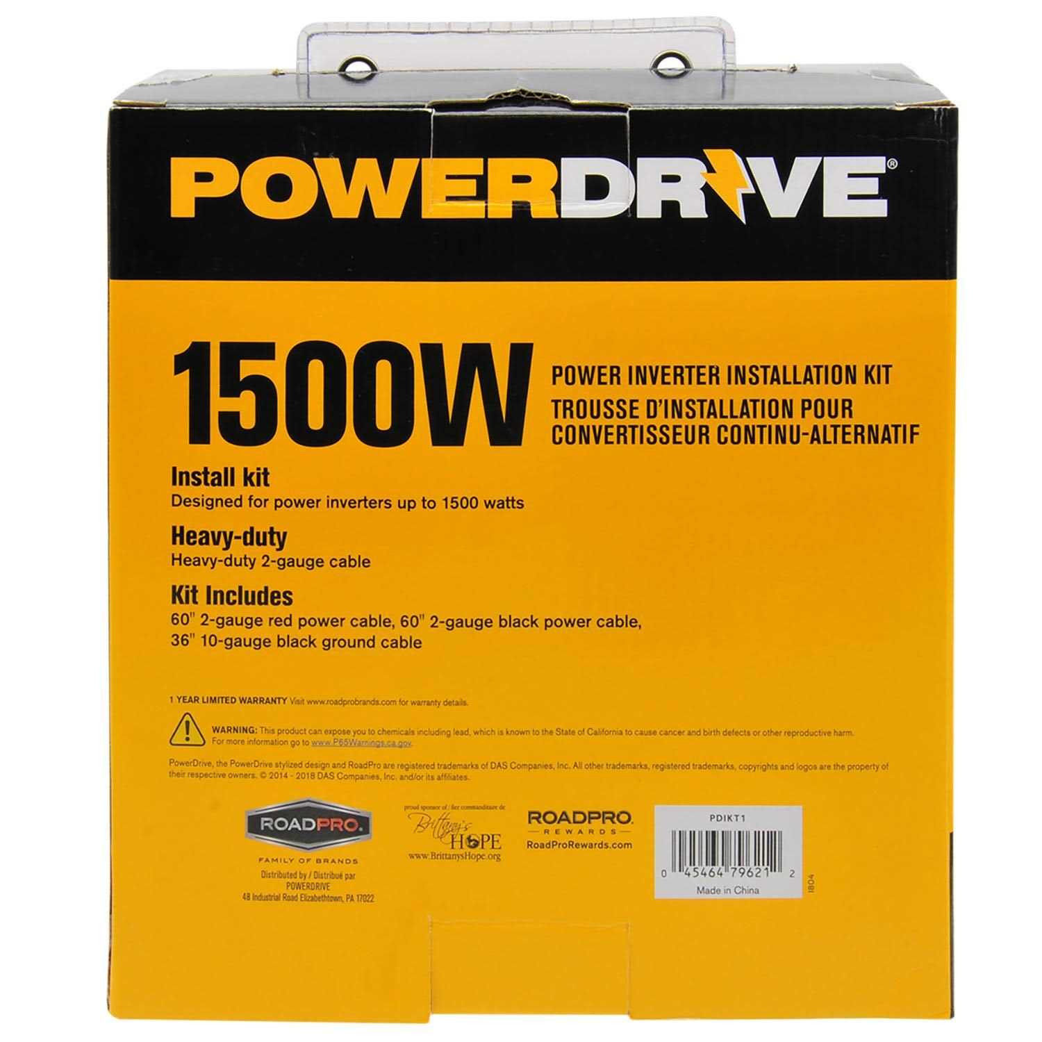 Powerdrive 100 Watt Direct Plug Inverter - MT - Mrs Treak