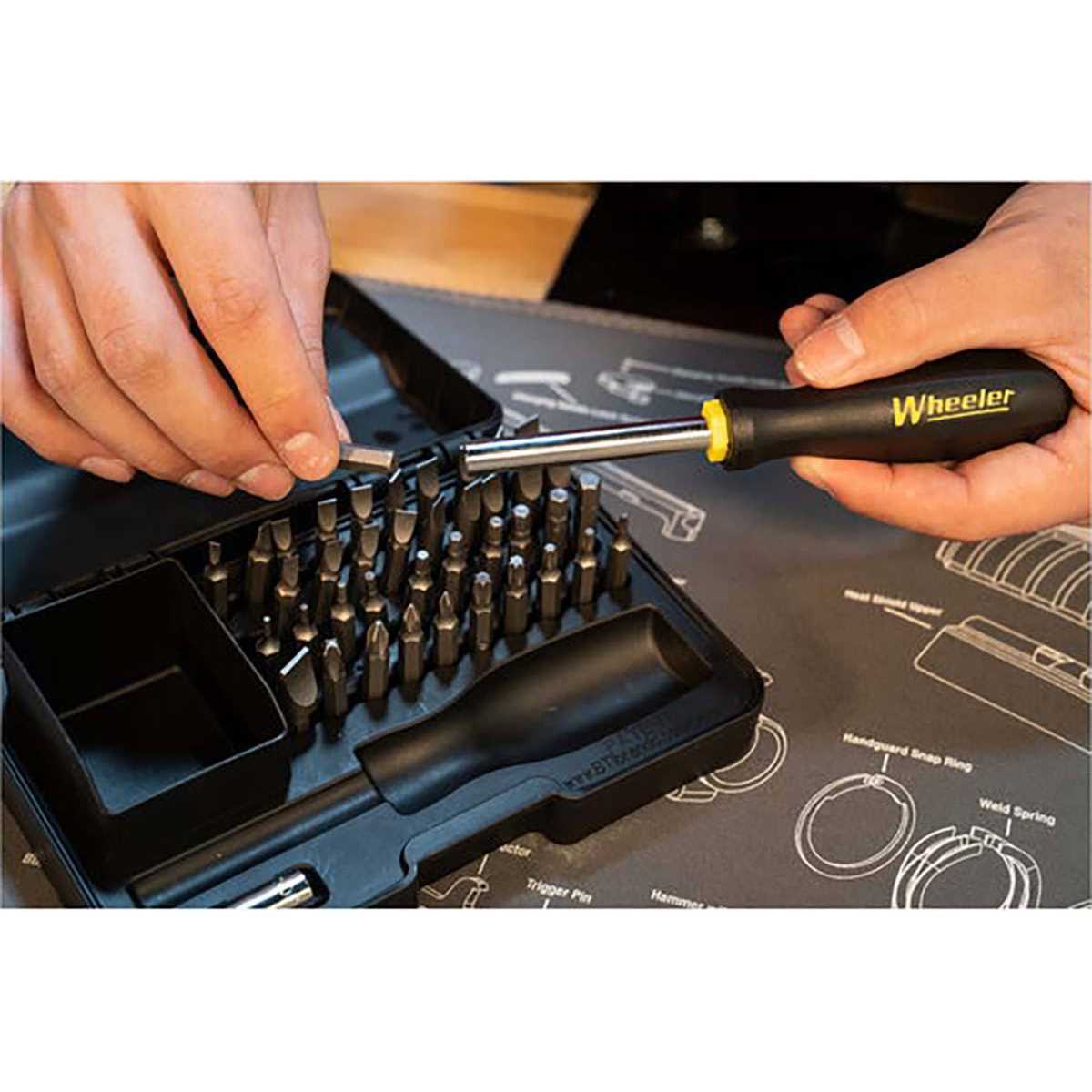 Wheeler 30 Piece SAE Metric Hex Torx P-Handle Driver Set - MT - Mrs Treak