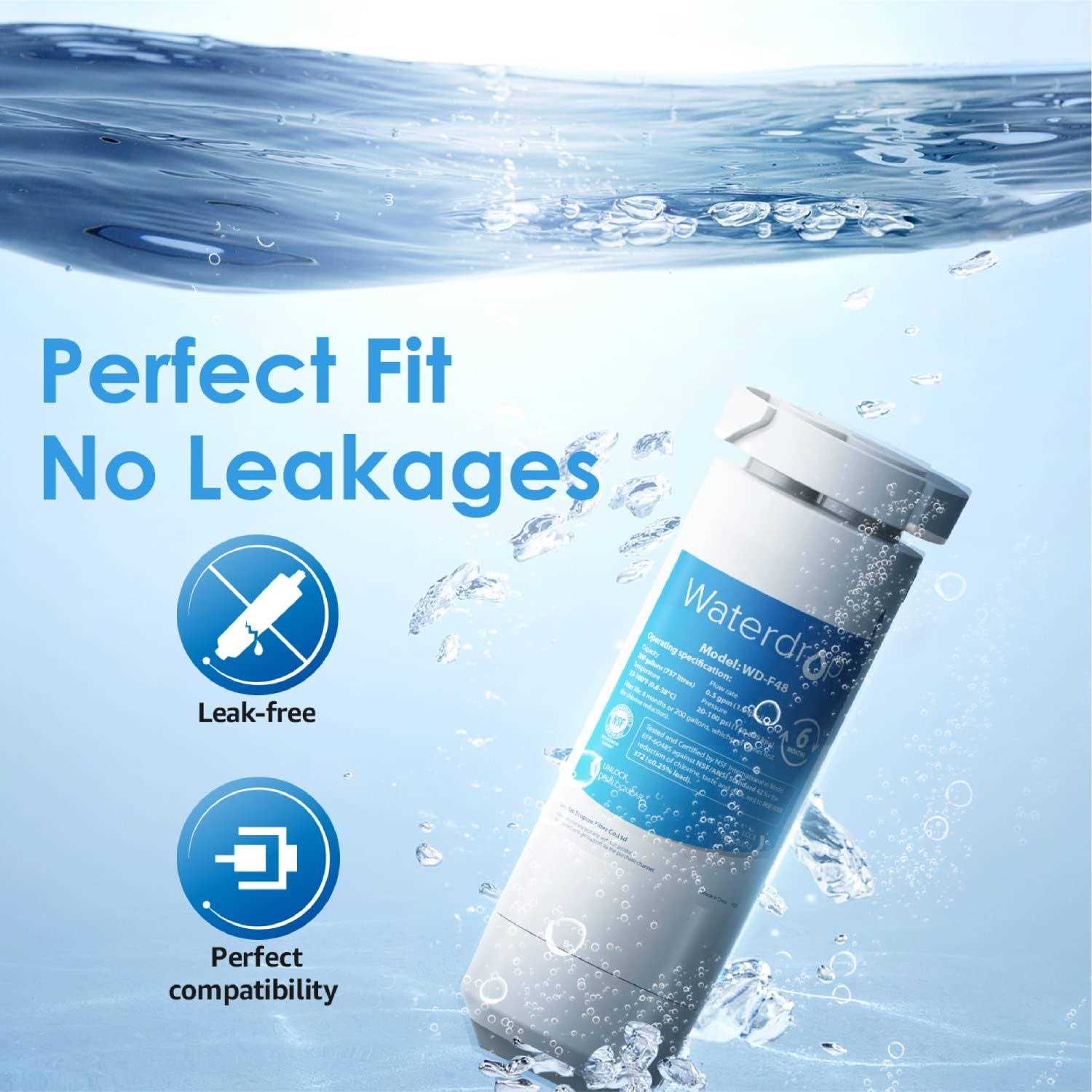 Waterdrop XWF Water Filter for GE XWF Refrigerator - MT - Mrs Treak