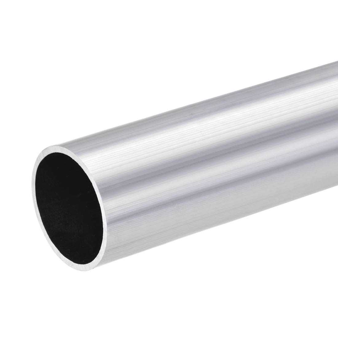 Uxcell 6063 Aluminum Round Tube OD Inner Dia 300mm Length Pipe Tubing - MT - Mrs Treak