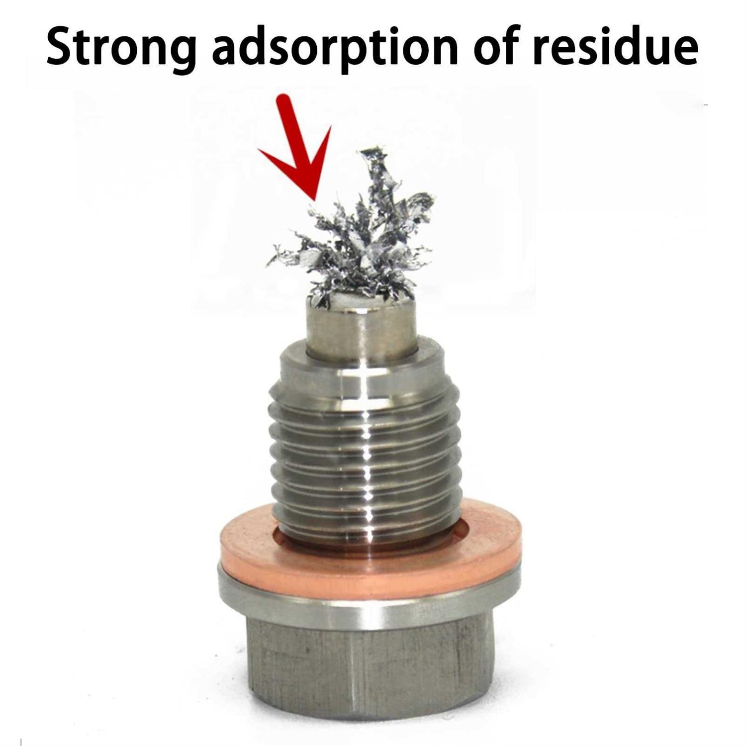 Stainless Steel Magnetic Oil Drain Plug - MT - Mrs Treak