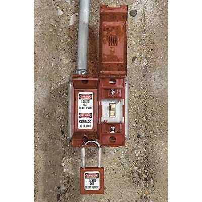 Master Lock Red Safety Padlock 410RED - MT - Mrs Treak