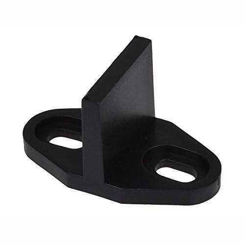 WINSOON 5-16FT Single Wood Sliding Barn Door Hardware Basic Black Big Spoke Wheel Roller Kit Garage Closet Carbon Steel Flat Track System - MT - Mrs Treak