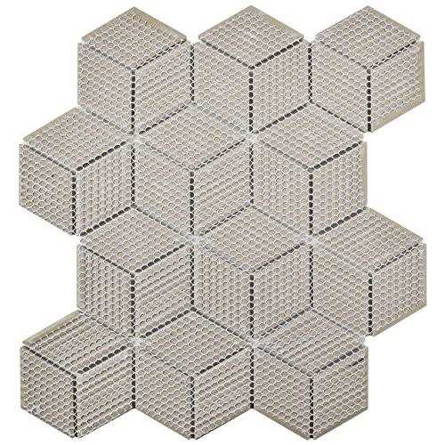Merola Tile Rhombus 5-1/2 in. x 9-1/2 in. Porcelain Floor and Wall Tile - MT - Mrs Treak