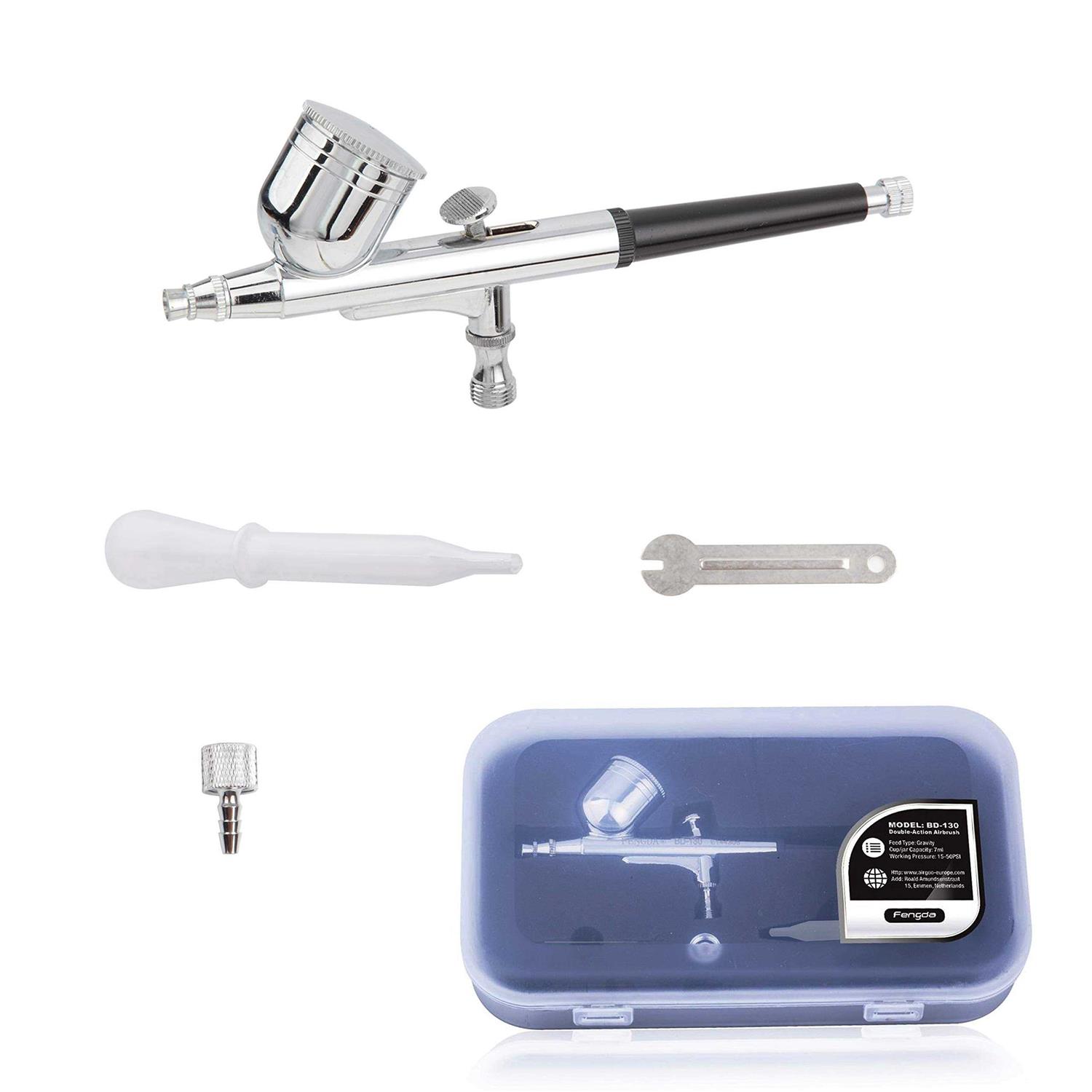 Timbertech Airbrush Compressor High-performance Single-Piston Oil-free Mini Compressor AS186 with 3L Tank - MT - Mrs Treak