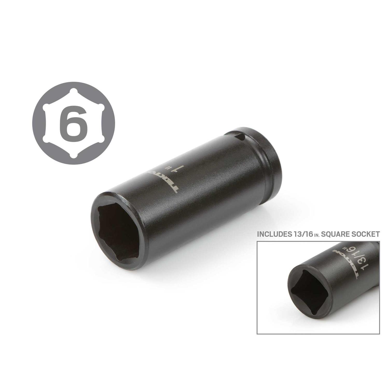 Tekton 3/4 Inch Drive 6-Point Impact Socket Set - MT - Mrs Treak