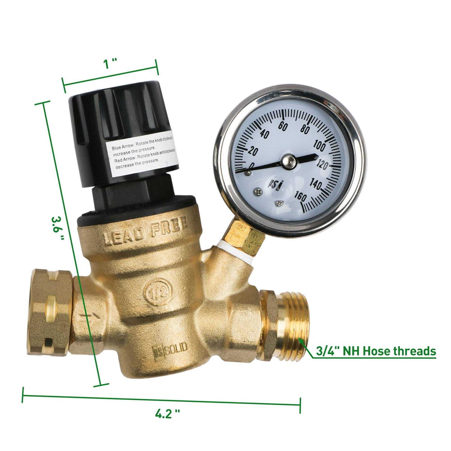 U.S. Solid Solenoid Valve Zinc-Alloy 110V AC Electric Water Valve - MT - Mrs Treak