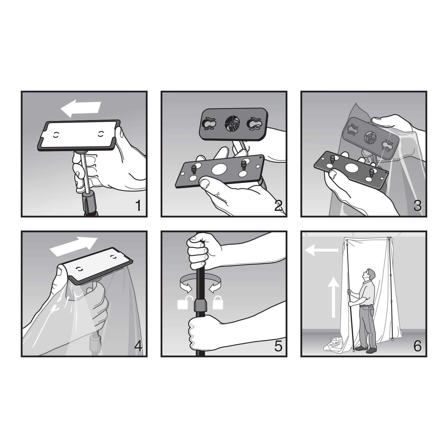 Zipwall ZDC Zipdoor Commercial Door Kit - MT - Mrs Treak