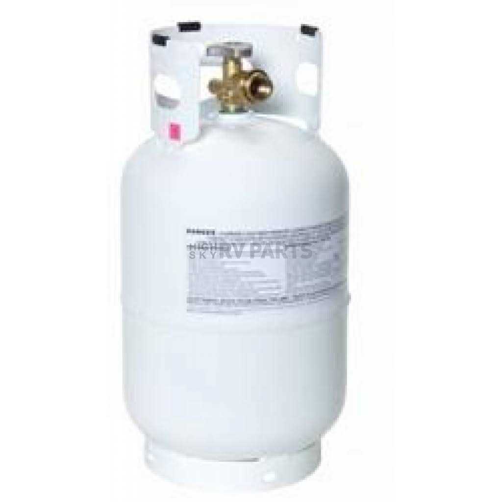 Flame King YSN100HOGb 100 lb Pound Horizontal & Vertical Propane Cylinder Pol Valve - MT - Mrs Treak