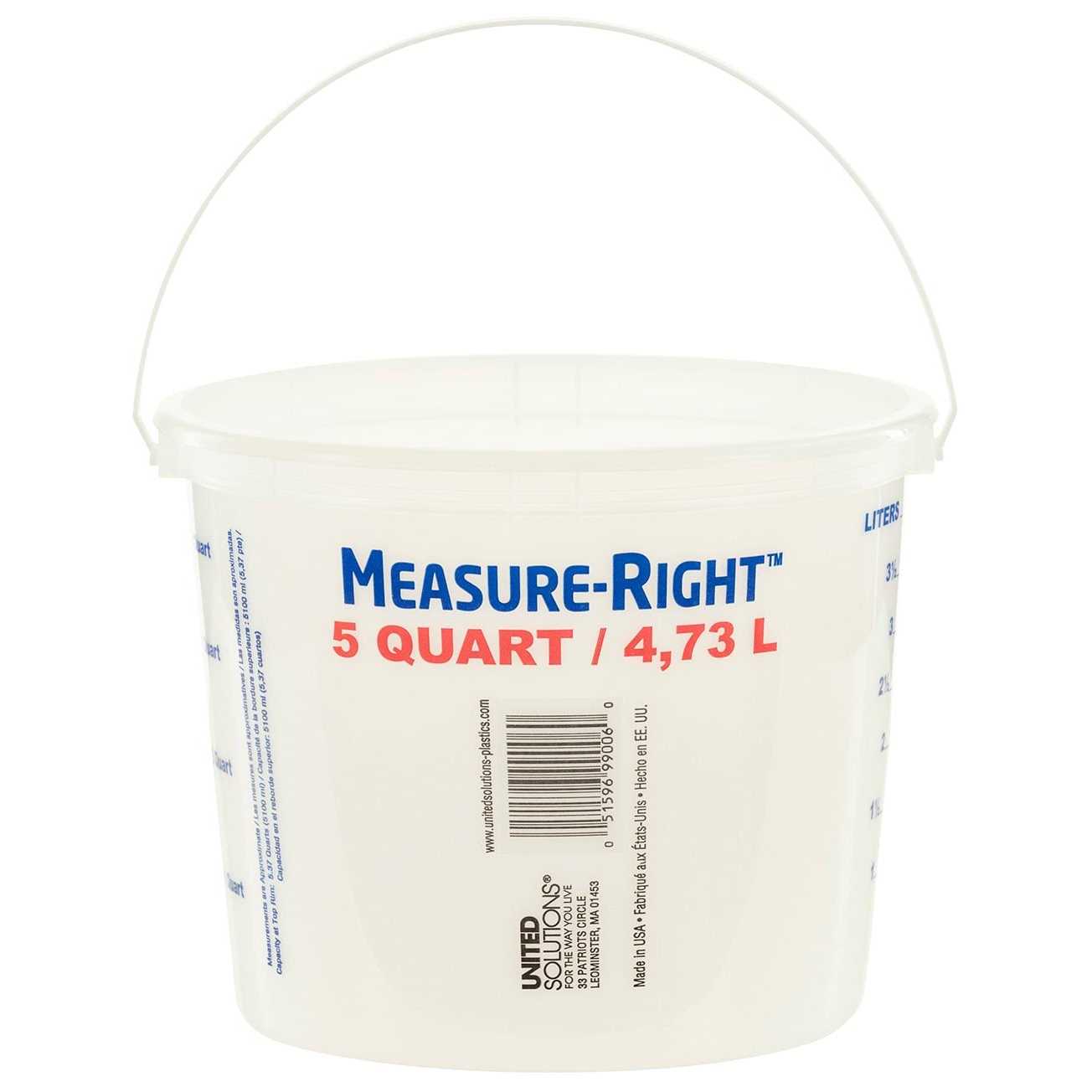 United Solutions 1-Quart Plastic Paint Bucket - MT - Mrs Treak