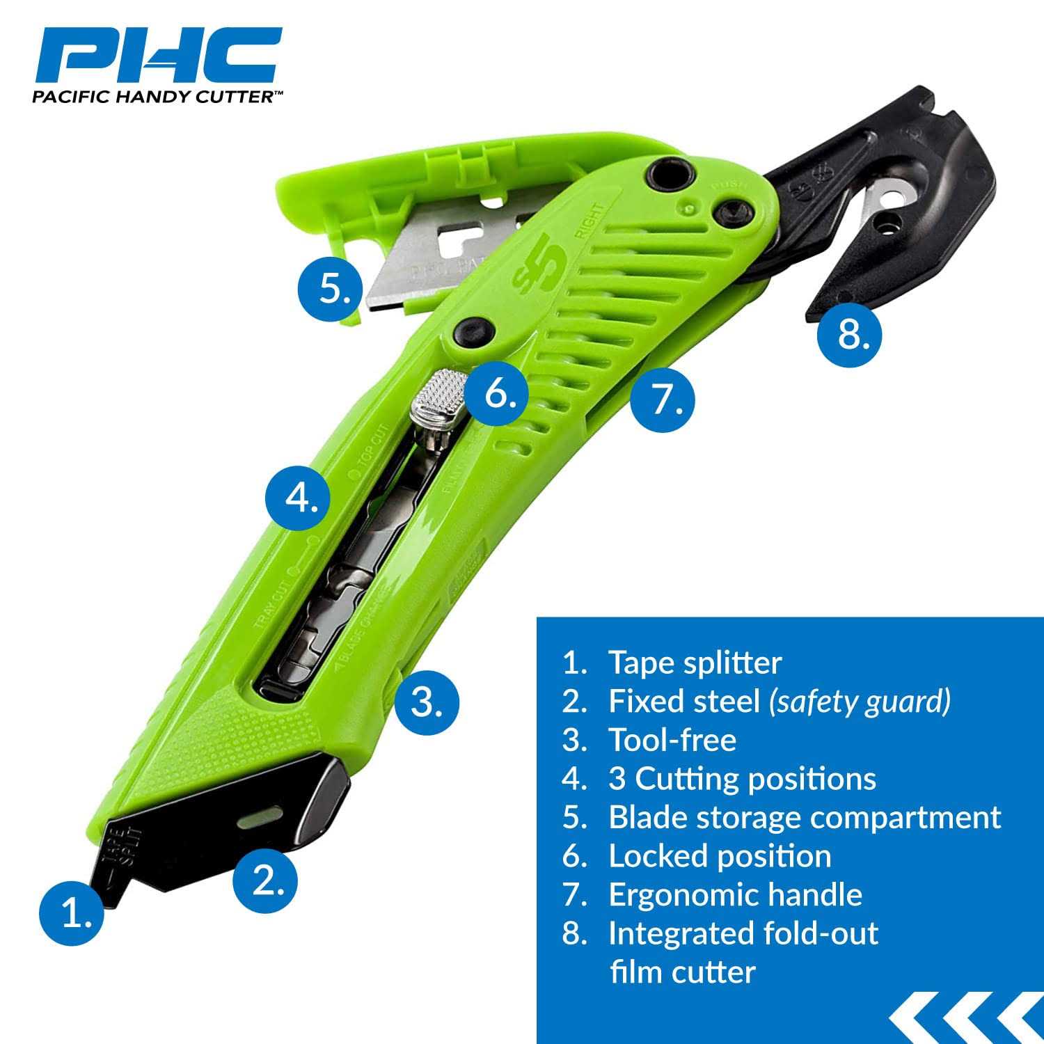 Pacific Handy Cutter Safety Cutter - MT - Mrs Treak