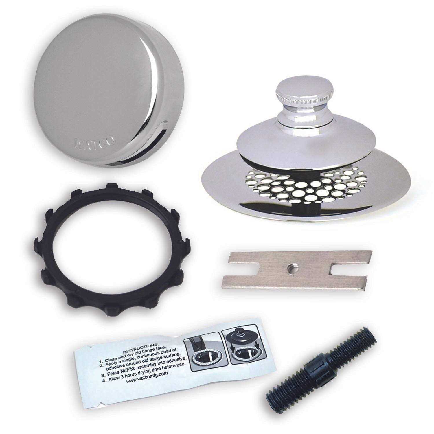 Watco SimpliQuick Tub Fix Bathtub Stopper - MT - Mrs Treak