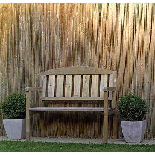 MGP 96 in. H Slat Bamboo Roll Garden Fence - MT - Mrs Treak