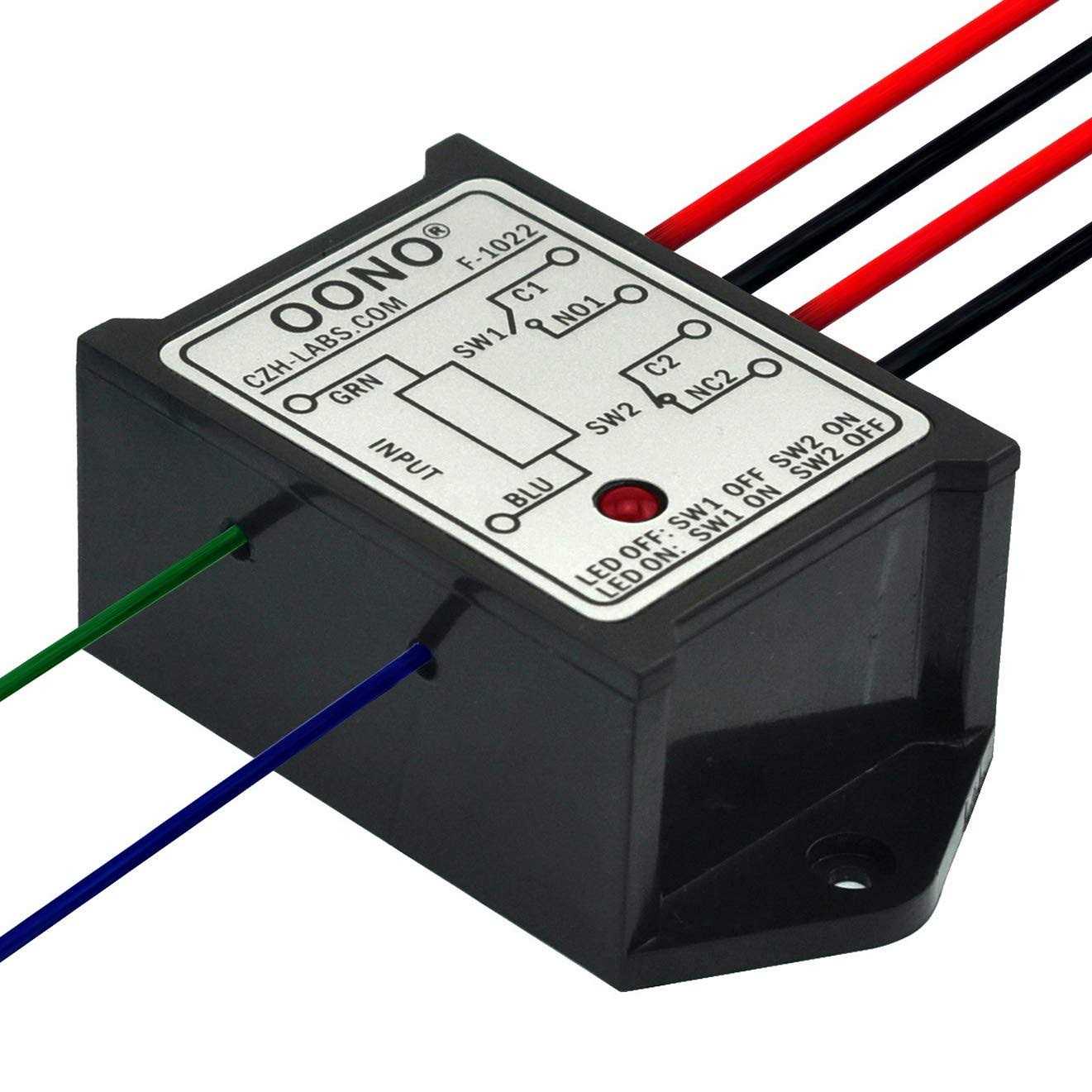 OONO DPST 1NO 1NC 8Amp Power Relay Module - MT - Mrs Treak