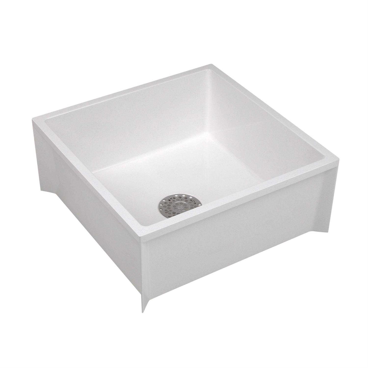 Mustee 63CM Mustee Mop Service Sink E. L. Mustee SMC Fiberglass - MT - Mrs Treak