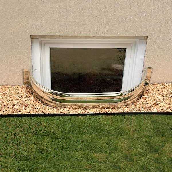 SHAPE PRODUCTS 36 in. D x H Galvanized Steel Egress Window Well - MT - Mrs Treak