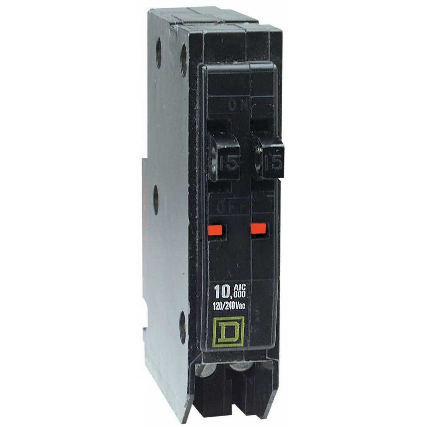 Square D QO 15 Amp Single-Pole Circuit Breaker - MT - Mrs Treak