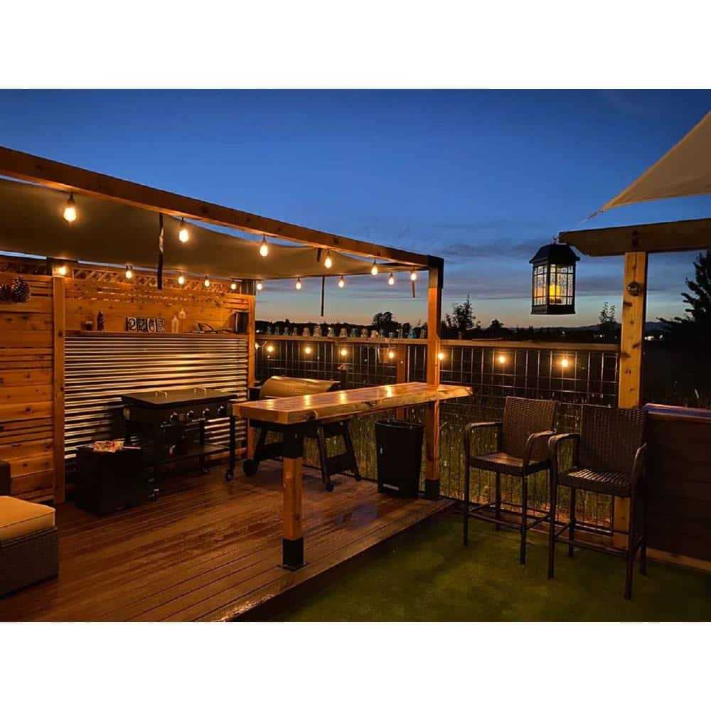 Wild Hog Linx T/Fit Black Steel Extension Bracket Pergola Wood Posts - MT - Mrs Treak