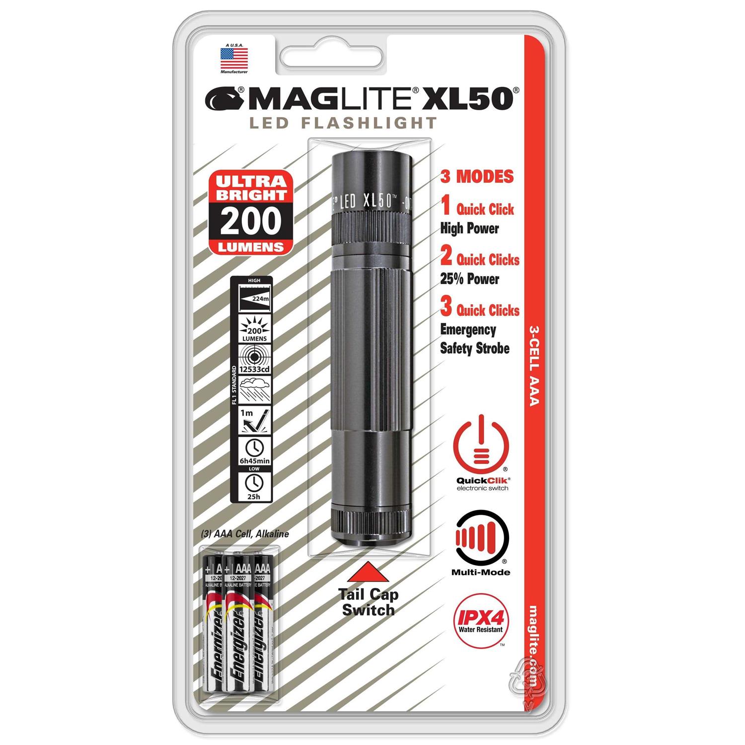 Maglite XL50 - MT - Mrs Treak