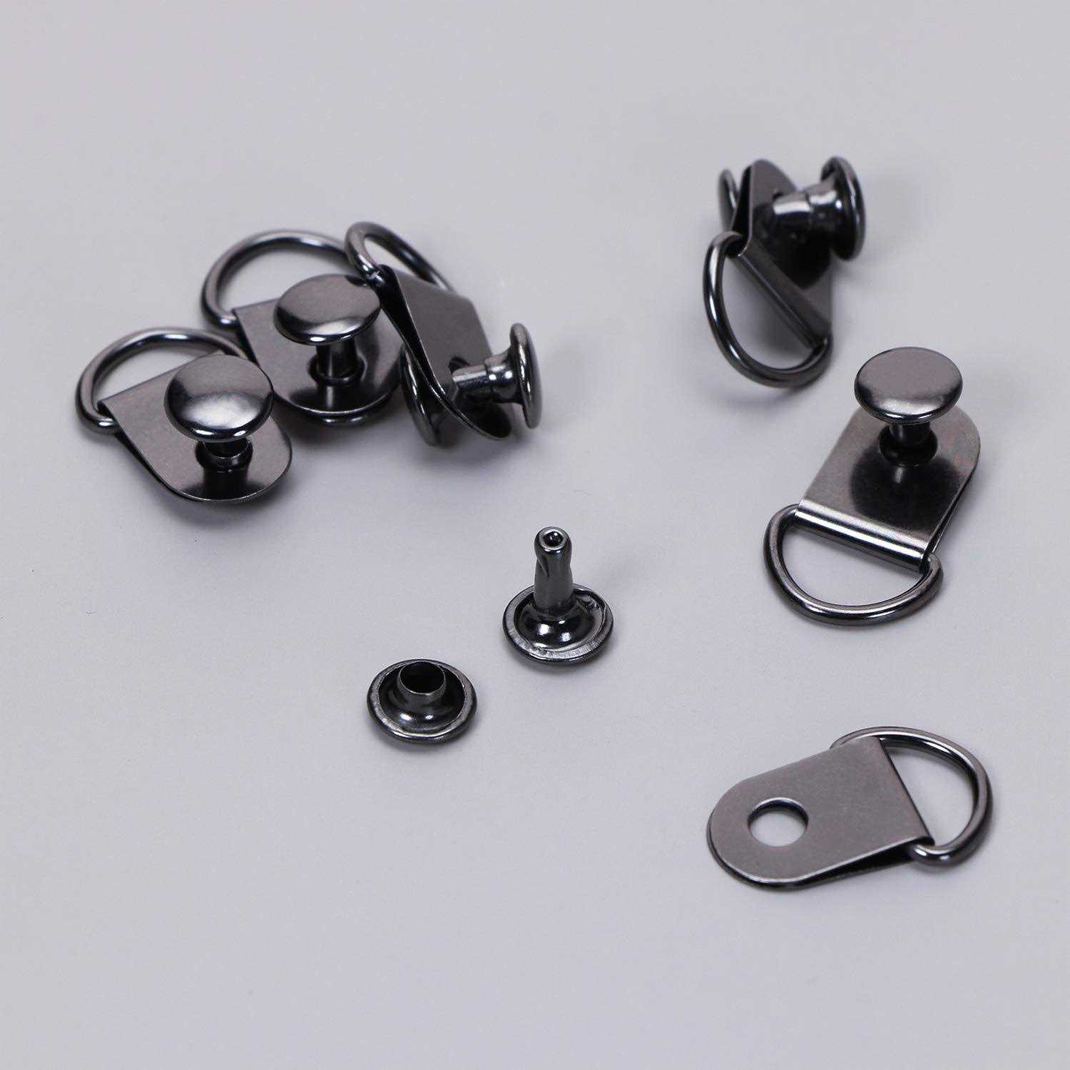 Onlykxy 50 Pieces Shoe Boot Lace Hooks - MT - Mrs Treak