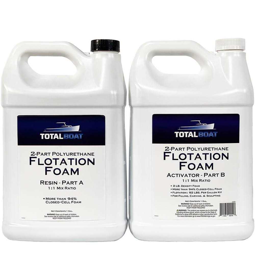 TotalBoat 2 Part Polyurethane Expanding Flotation Foam 2 lb Density - MT - Mrs Treak