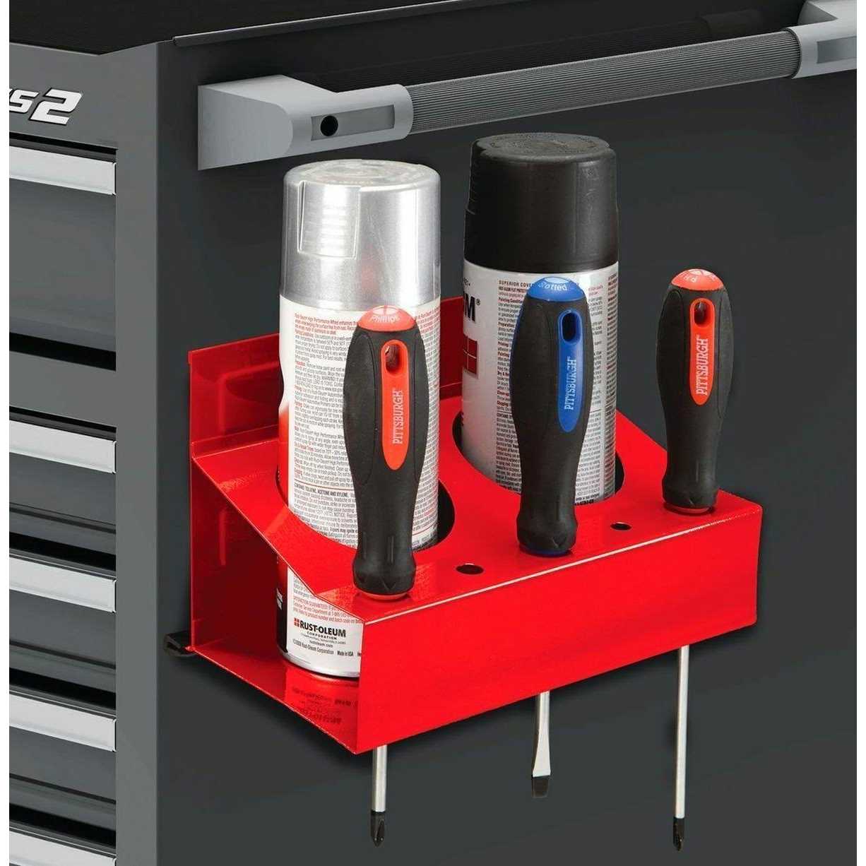 U.S. General Large Ultra-Grip Flexible Parts Tray 58264 - MT - Mrs Treak