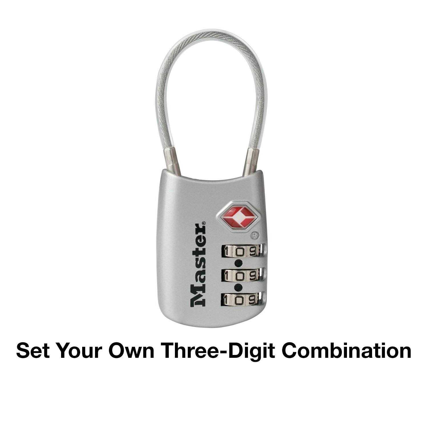 Master Lock TSA Combination Padlock - MT - Mrs Treak