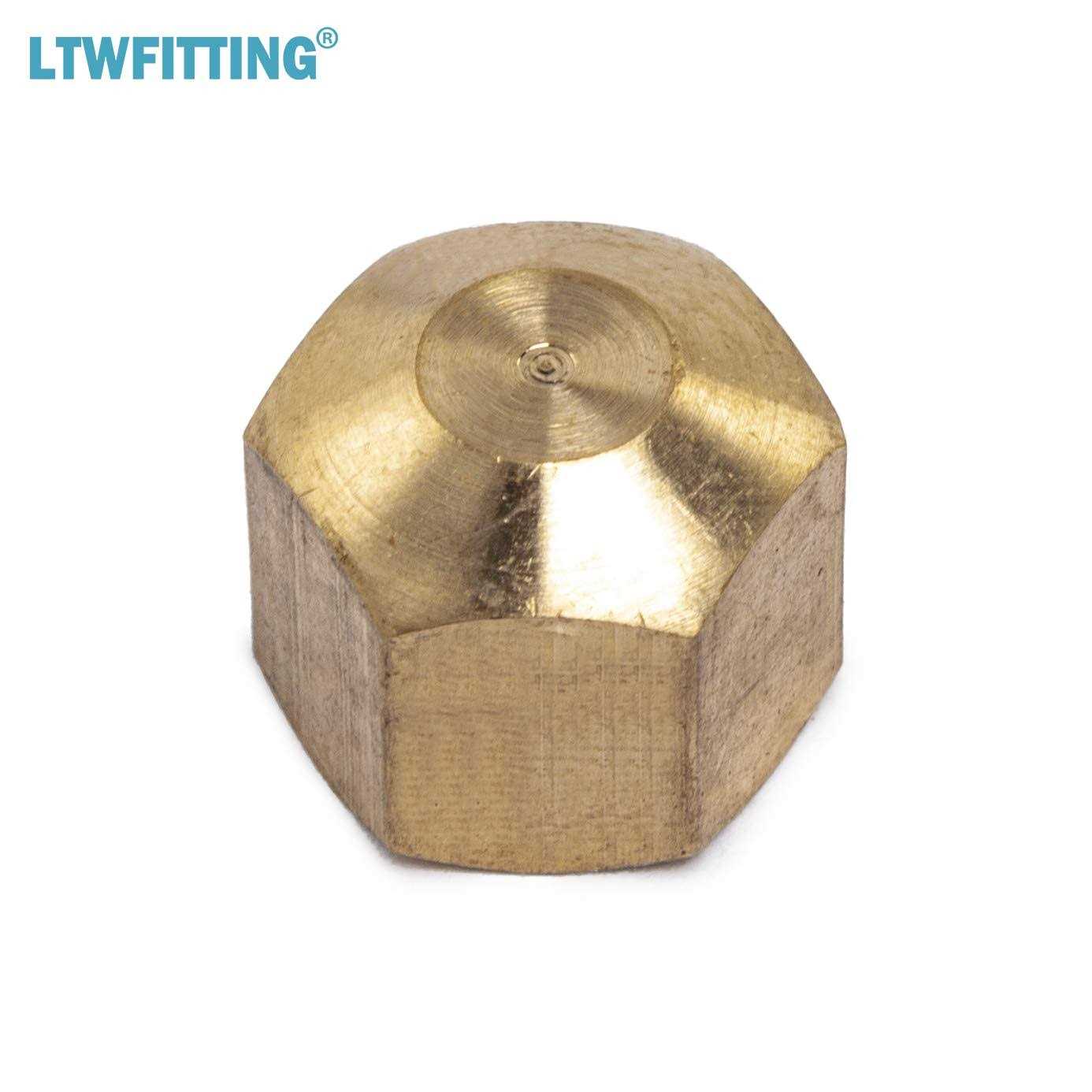 LTWFITTING Brass Compression Cap Fitting - MT - Mrs Treak