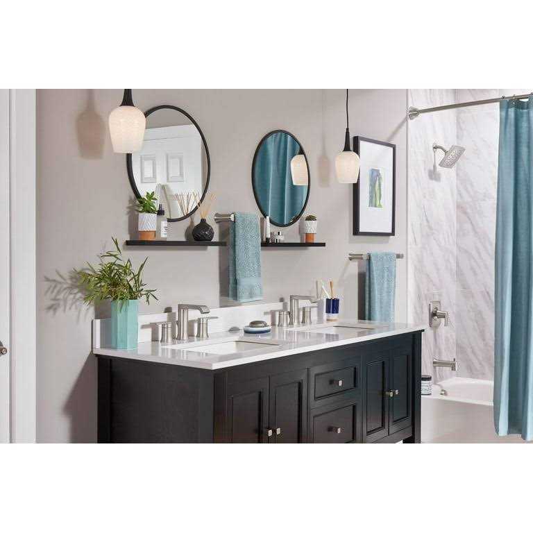 Moen Genta 8 in. Widespread 2-Handle Bathroom Faucet 84763 - MT - Mrs Treak