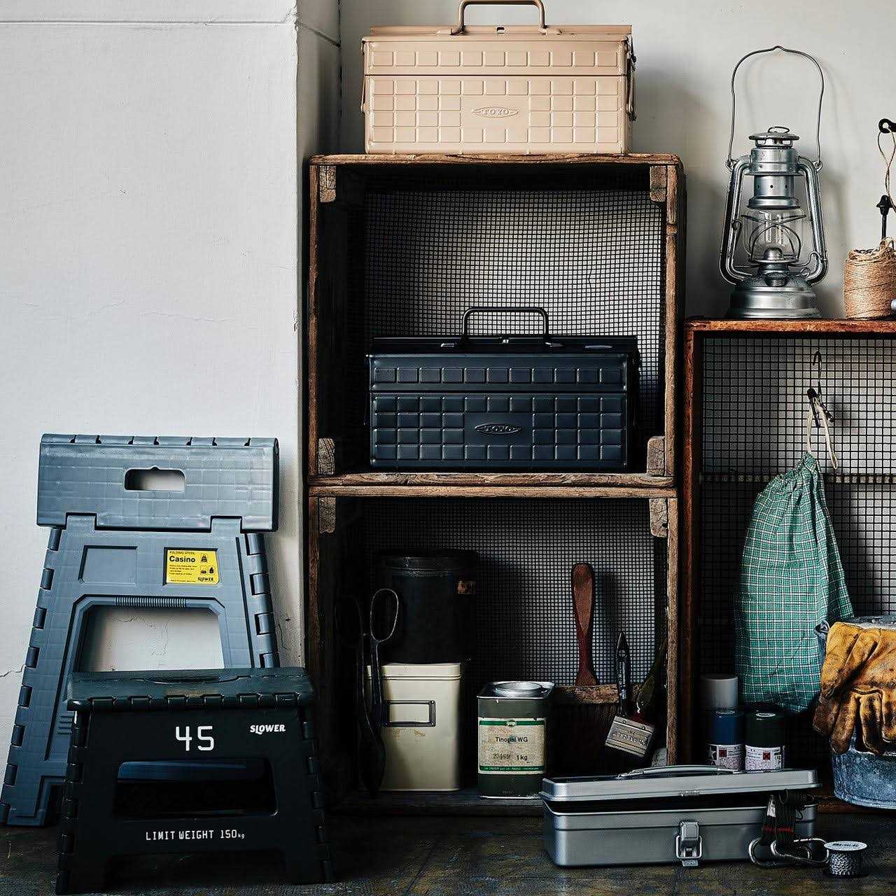 Toyo Steel Stackable Storage Box T-190 - MT - Mrs Treak