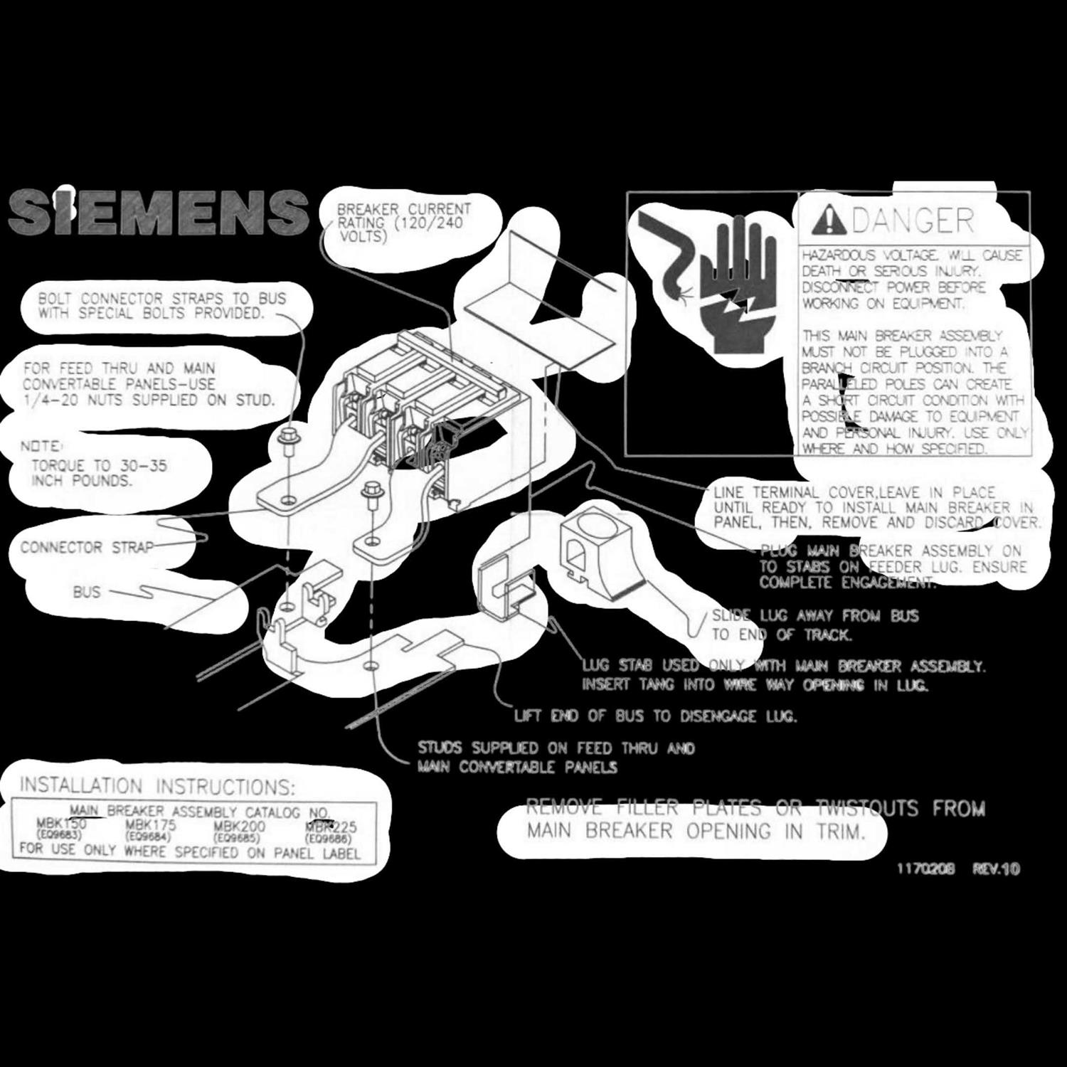 MB816B200BTS Eaton Meter Breaker - MT - Mrs Treak