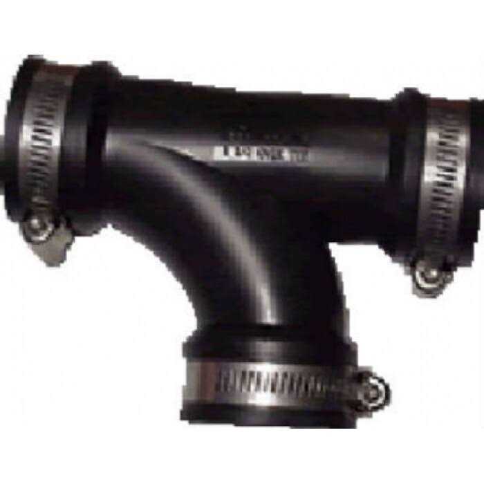 Fernco 4 ICON RC Pushfit DWV Coupling Sheared Off Pipe Connector with Shielded Coupler, Plastic, Cast Iron and Copper - MT - Mrs Treak