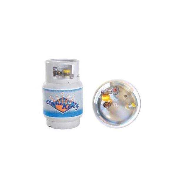 Flame King 20 Dual Propane Bottle Rack KT20MNT - MT - Mrs Treak