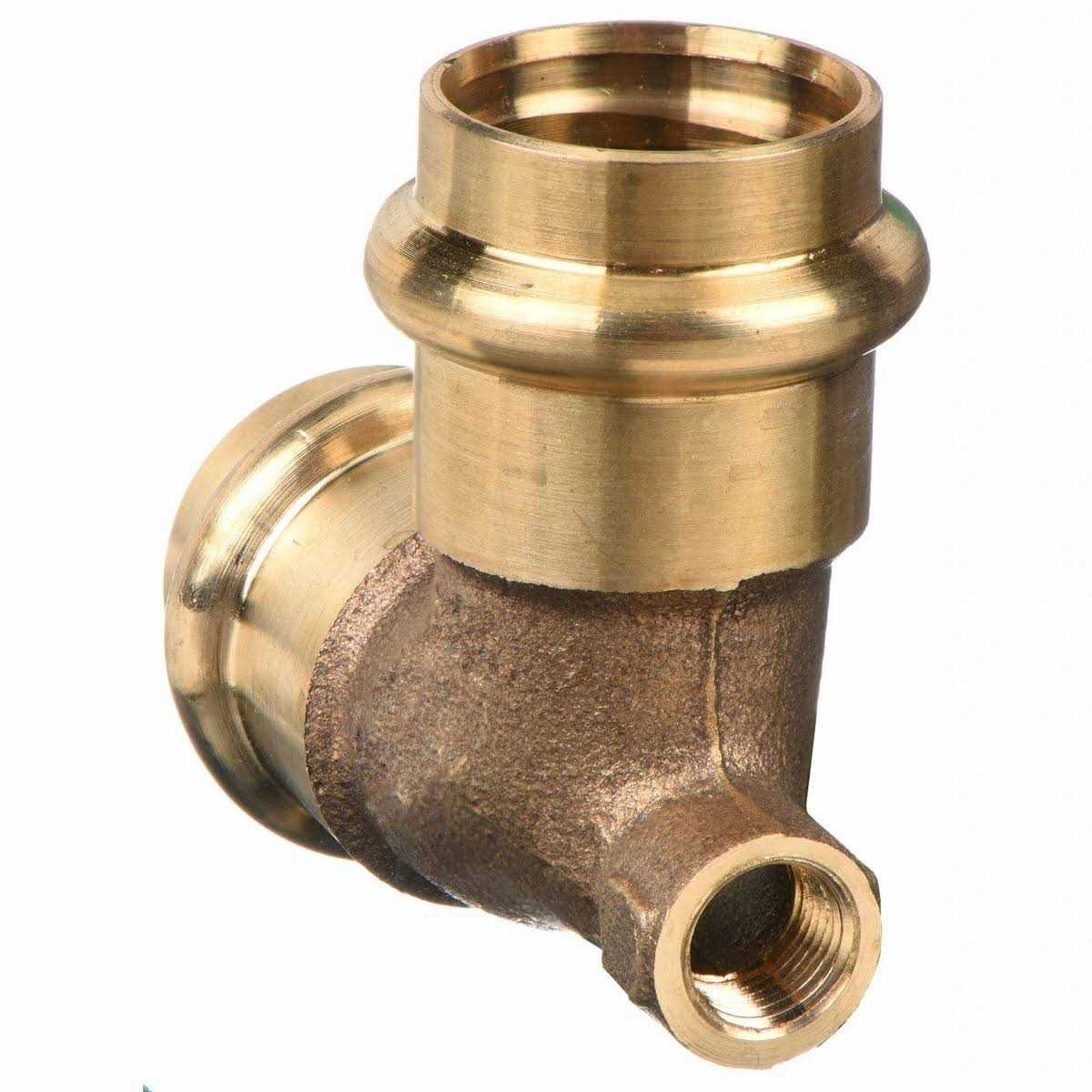 Viega 79590 ProPress 3/4 x 3/4 x 1/2 Copper Press Tee - MT - Mrs Treak