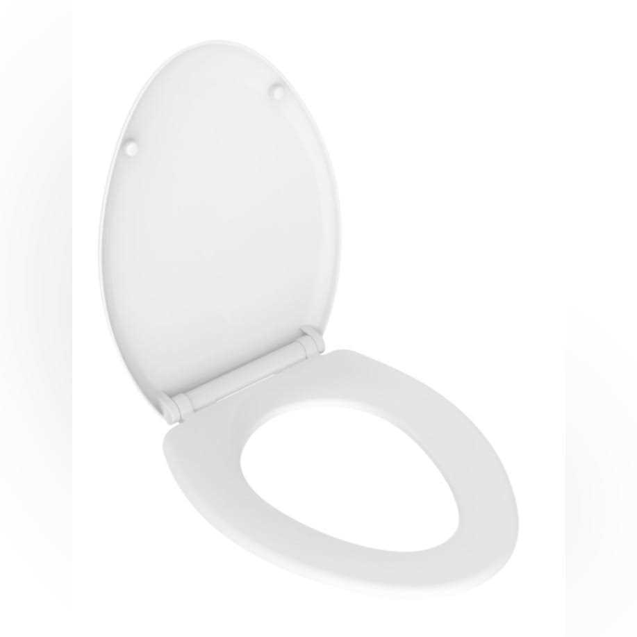 Mainstays Elongated Plastic Toilet Seat - MT - Mrs Treak