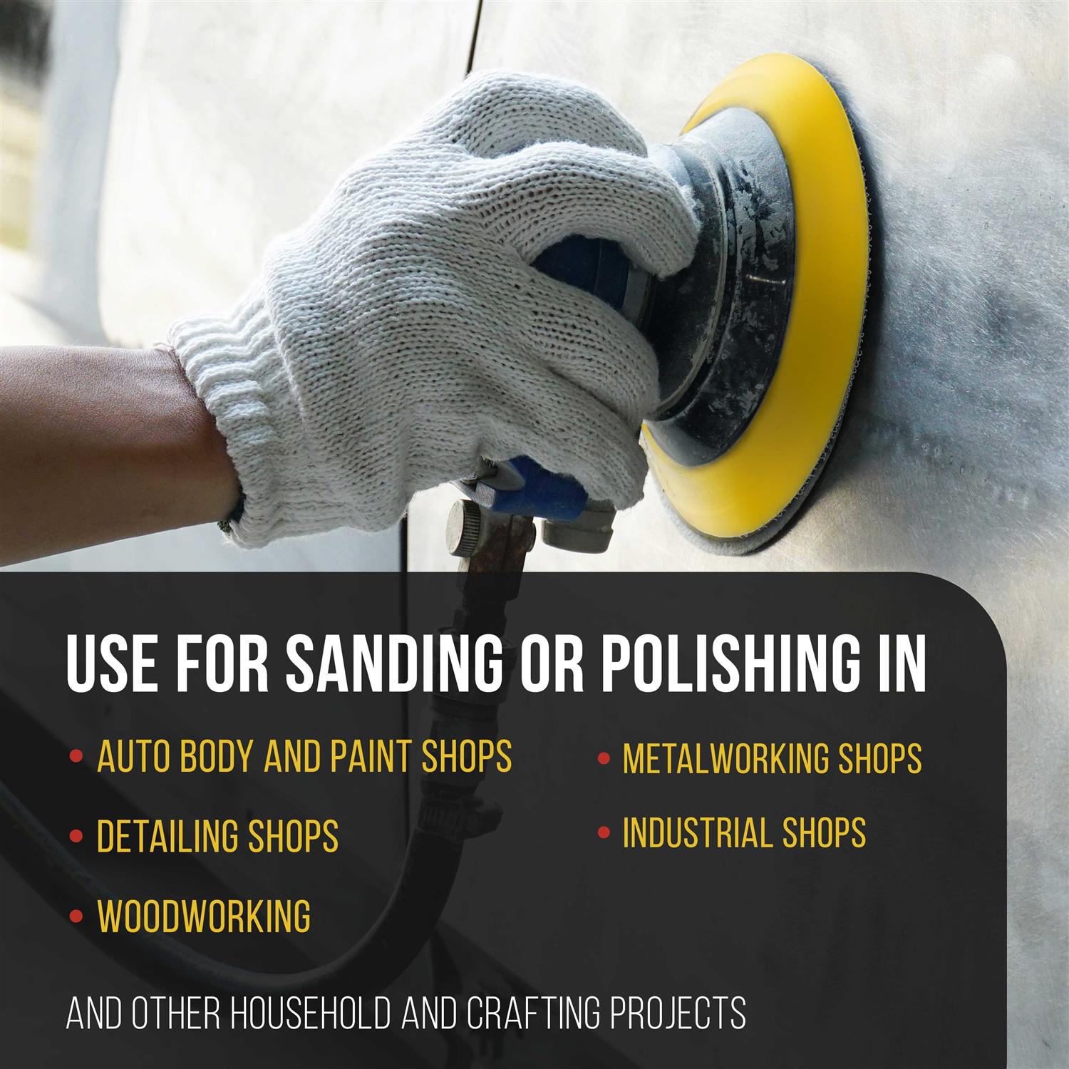 Dura-gold Pro Series Hook & Loop DA Backing Plate Pad - MT - Mrs Treak