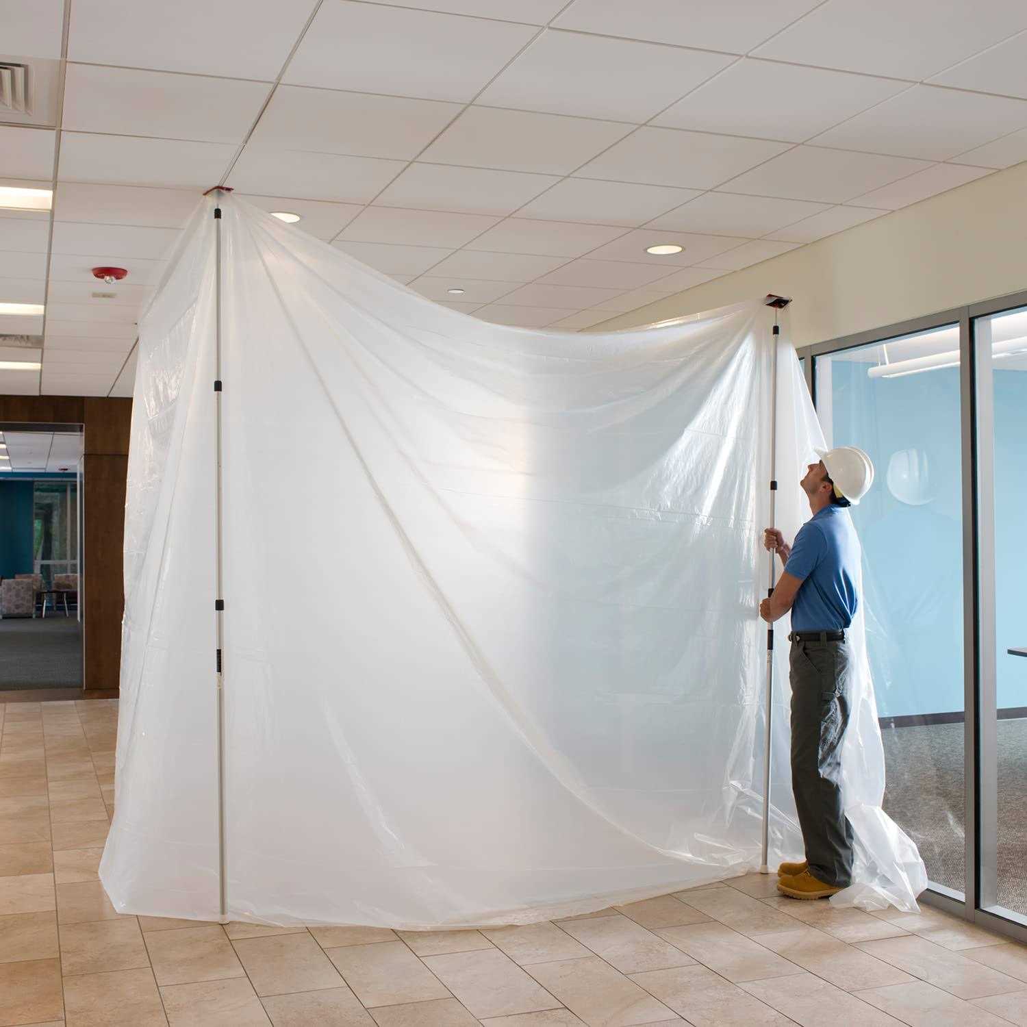 Zipwall ZipPole ZP4 Dust Barrier Pole - MT - Mrs Treak