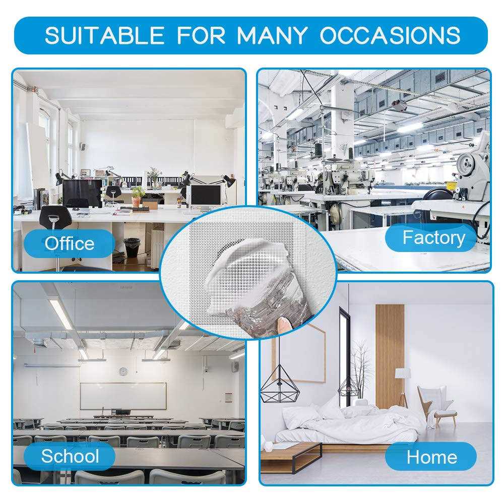 WDSHCR Drywall Repair Patch 6 Pack Safe Mend Wall Repair Self Adhesive Fiberglass Wall Repair Patch Kit - MT - Mrs Treak