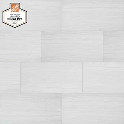 Daltile QuicTile 12 in. x 24 in. Graphite Matte Porcelain Locking Floor Tile - MT - Mrs Treak