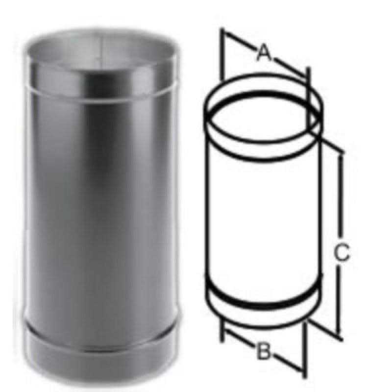 DuraVent DuraBlack Single Wall Black Pipe - MT - Mrs Treak