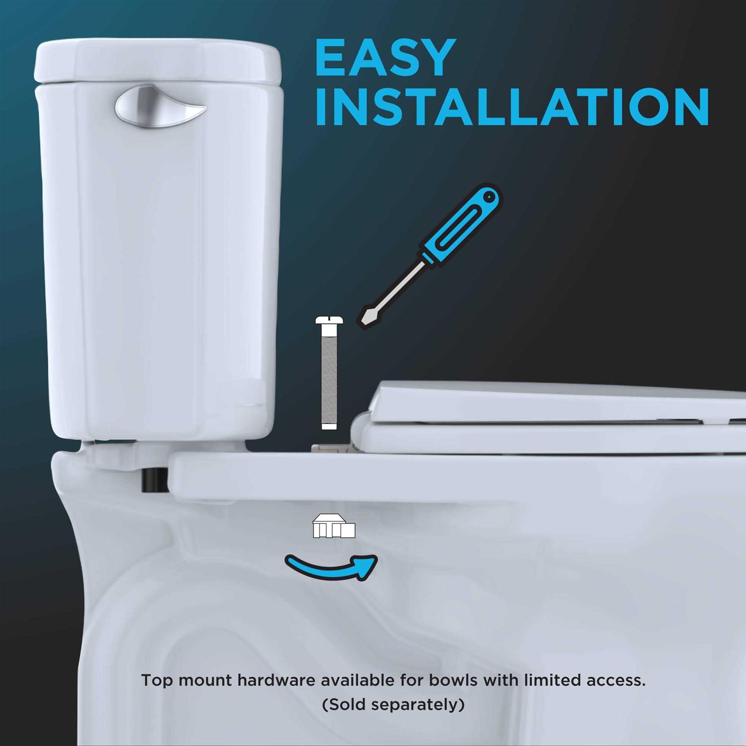 TOTO Traditional SoftClose Elongated Toilet Seat SS154# - MT - Mrs Treak