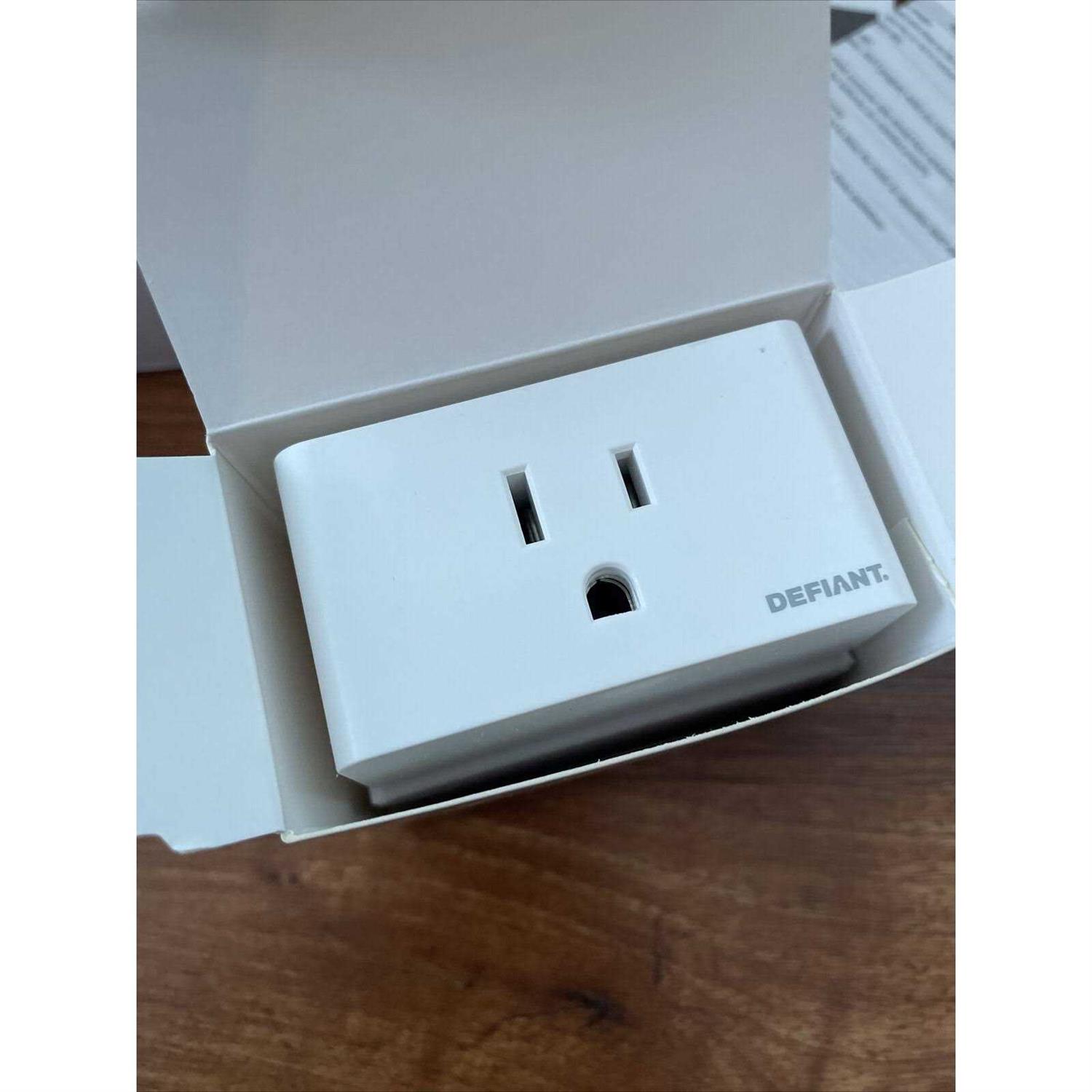 Defiant Round Smart Wi-Fi Deadbolt Powered by Hubspace - MT - Mrs Treak