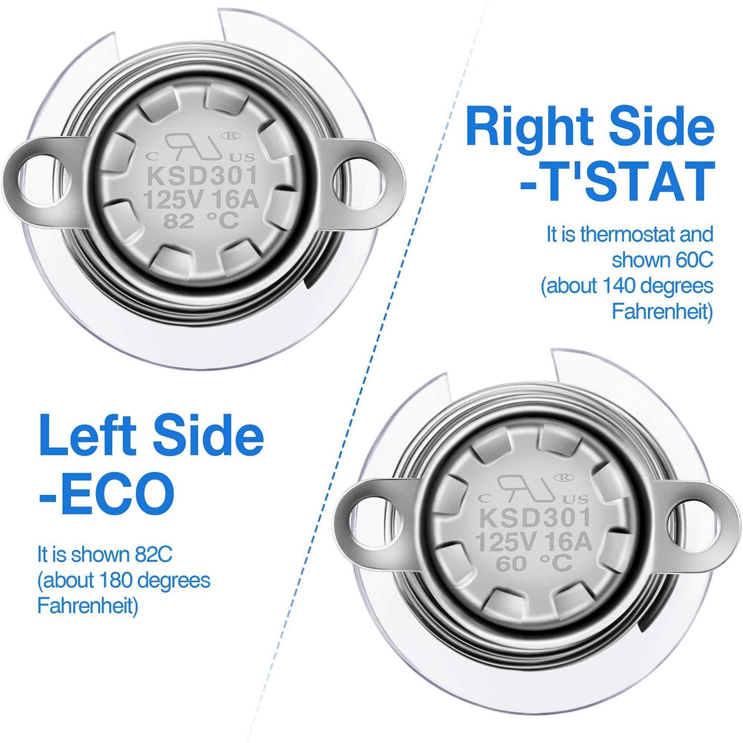 Water Heater Gas Thermostat White Rodgers 37C73U-173 - MT - Mrs Treak