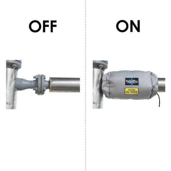 UniTherm 12 in. x 6 in. FreezePro Heat Trace Pipe Freeze Protection Wrap Insulation Jacket - MT - Mrs Treak