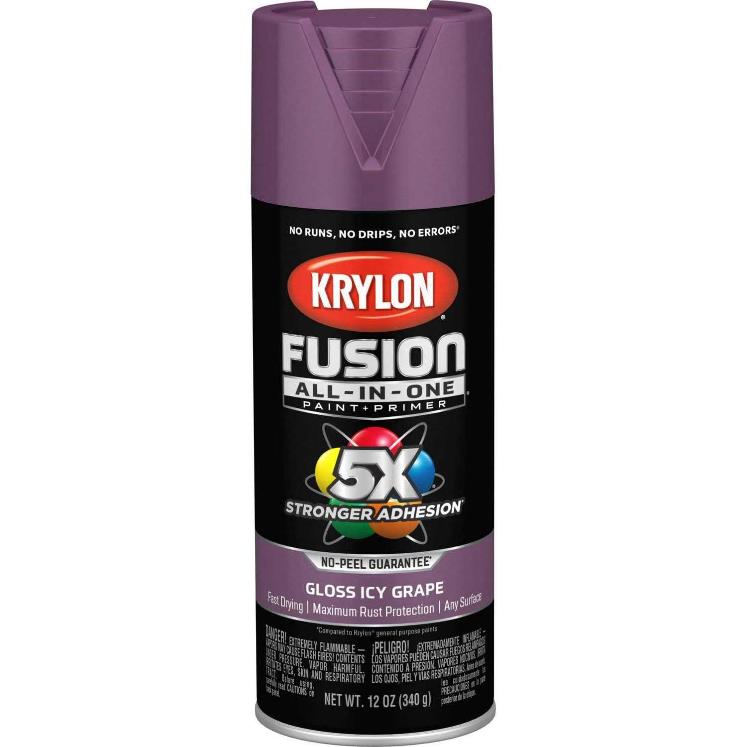 Krylon Fusion All-In-One Spray Paint & Primer Sunbeam K02725007 - MT - Mrs Treak