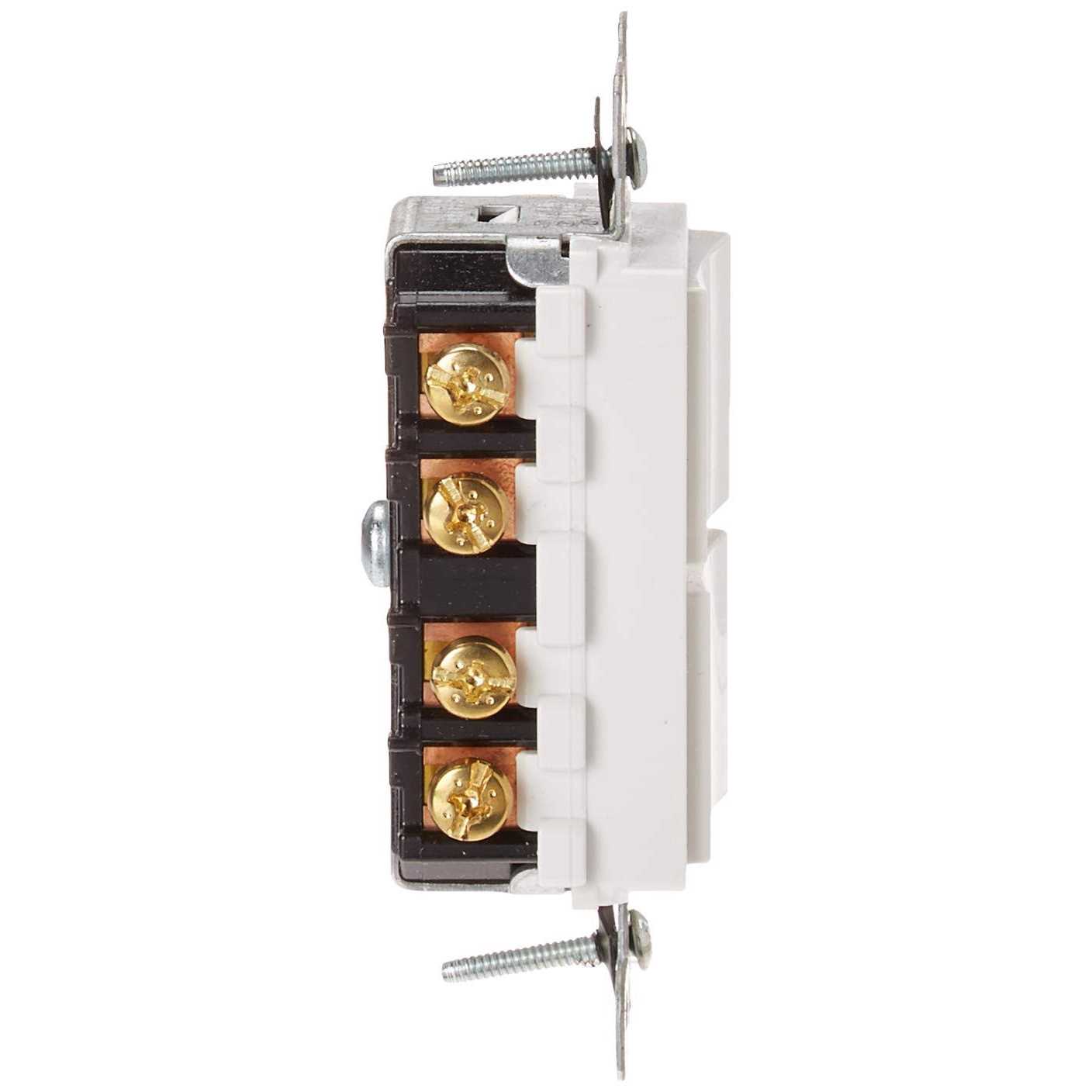 Leviton 5634 Decora AC Combination Switch Single Pole - MT - Mrs Treak